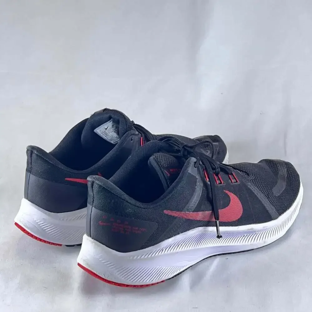 Nike Quest 4 Running Shoes Black Red White Men’s 11.5 Athletic Sneakers